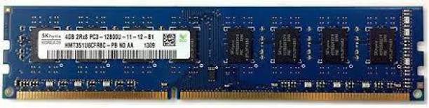 Hynix 12800 DDR3 4 GB (Single Channel) PC (HN- 4GB PC3-12800 DDR3-1600MHz)
