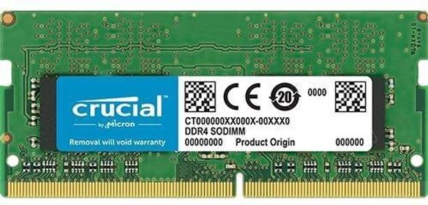 Crucial CT DDR4 8 GB (Single Channel) Laptop (CT8G4SFS8...