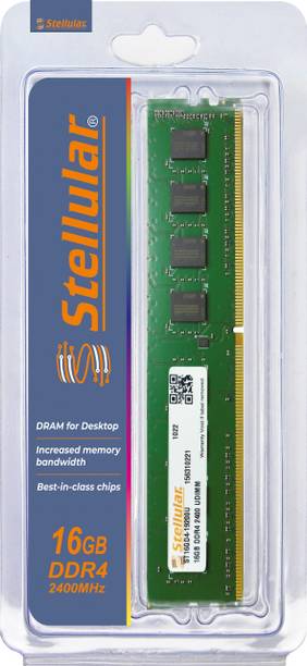 STELLULAR 2400/19200MHZ DDR4 16 GB (Dual Channel) PC DD...