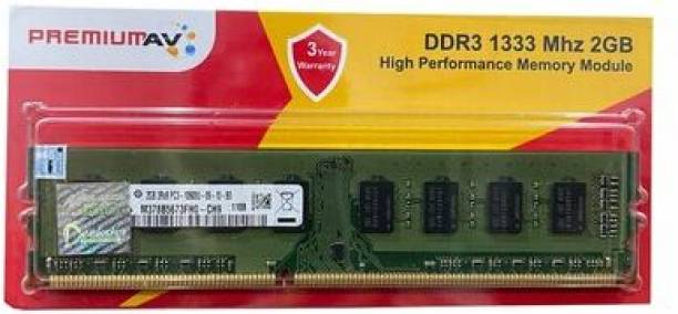 PremiumAV Desktop DDR3 2 GB (Dual Channel) PC (MST-1854)