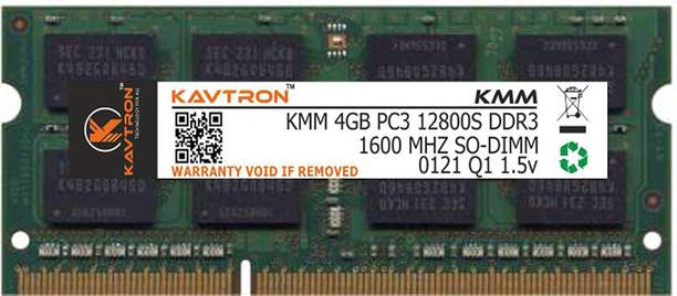 KAVTRON NA DDR3 4 GB Laptop (4GB DDR3 Ram for Laptop PC...