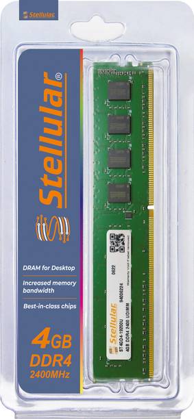 STELLULAR 2400/19200MHZ DDR4 4 GB (Dual Channel) PC (ST...