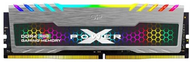 SILICONN POWER DDR4 Turbine RGB DDR4 16 GB (Single Channel) PC (SP016GXLZU320BSB)