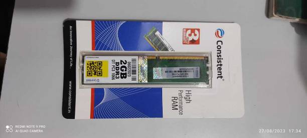 Pratap sales DDR3DTPC3 1066MHZ DDR3 2 GB (Single Channe...