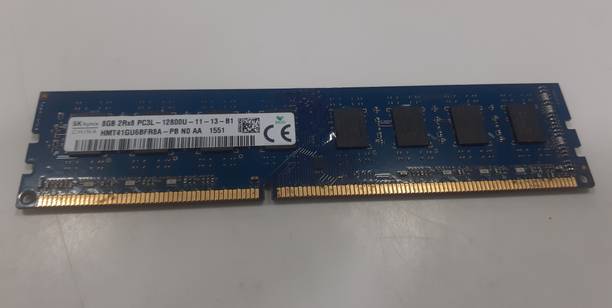 Sk Hynix HMT41GU6BFR8A DDR3 8 GB (Dual Channel) PC (8GB DDR3 12800U)