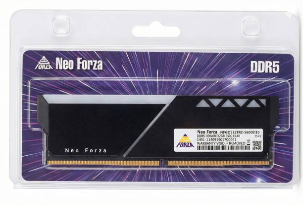 Neo Forza DDR 5 DDR5 32 GB (Single Channel) PC DDR5 (NFGD532F82-5600EI10)