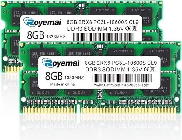 Shree kheteshwar Tech DDR3L Sodimm RAM DDR3 16 GB (Dual...