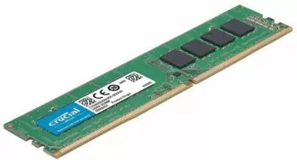 Crucial DDR4 8GB 3200 DESKTOP DDR4 8 GB (Single Channel) PC (DDR4 8GB 3200 DESKTOP)