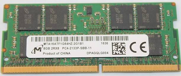 MlCRON PC4-2133P DDR4 8 GB (Dual Channel) Laptop, Mac, PC (MTA16ATF1G64HZ-2G1A2)
