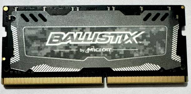 Crucial Sport DDR4 8 GB (Single Channel) Laptop SO-DIMM (Ballistix)