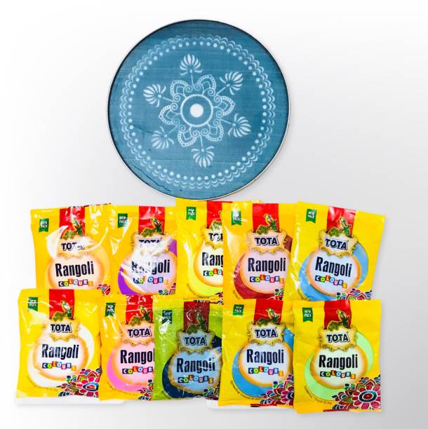 Walton Pack of 10 Rangoli Powder