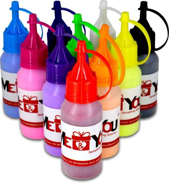 ME&YOU Pack of 10 Rangoli Powder