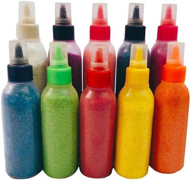 Riddhi Craft Pack of 10 Rangoli Powder
