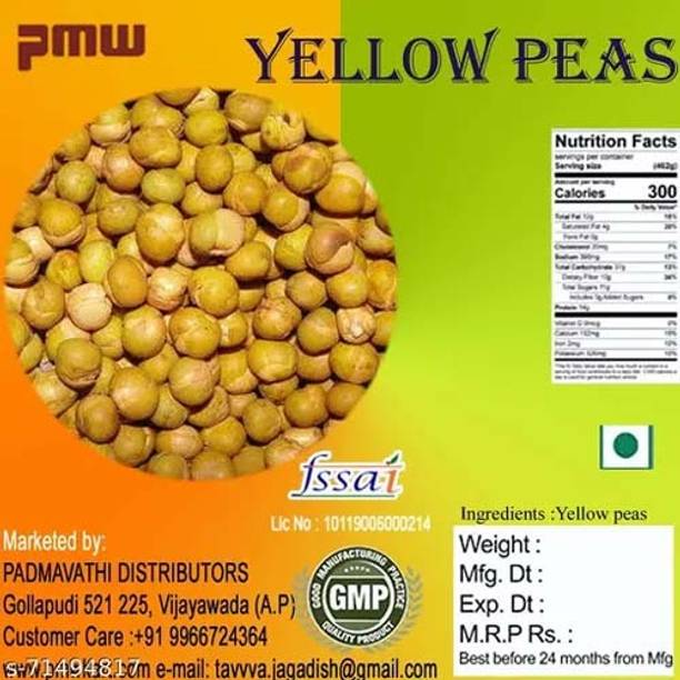 PMW Roasted Yellow Peas - 500G Veg Momo