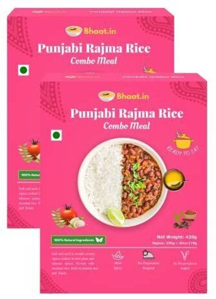 Bhaat.in by | Punjabi Rajma+ Rice | Ready to Eat 2 Pieces