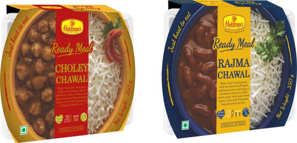 Haldiram's Rajma Chawal 350Gm +Choley Chawal 350Gm 700 g