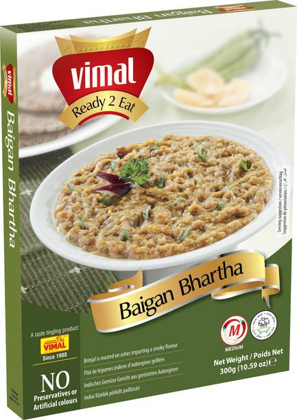 VIMAL Ready to Eat Baigan Bharta Instant Mix 1200 g