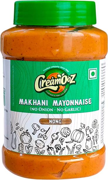 creamooz Makhani Mayonnaise | No Onion No Garlic | Veg Creamy Spread & Dip | 250g