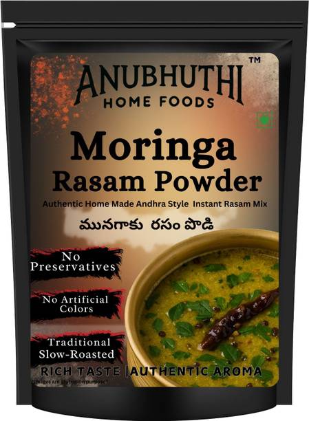 ANUBHUTHI HOME FOODS Moringa Rasam Powder | Healthy South Indian Rasam | Rich in Nutrients 100 g