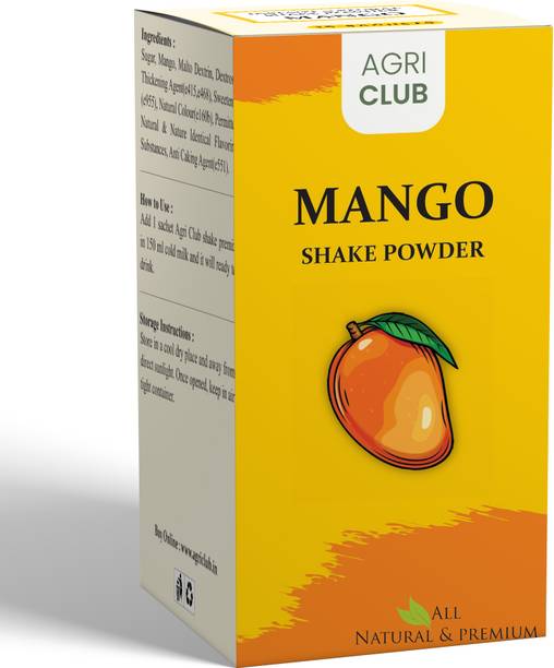 AGRI CLUB Instant Mix Mango Shake Powder 15 Sachets 225gm 225 g
