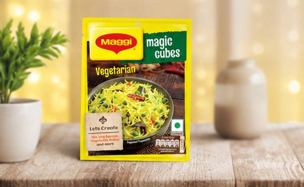 Maggi Pack Of 1 Enhance Homemade Vegetable Recipes with Magic Cubes Vegetarian Flavor 40 g