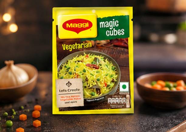 Maggi Pack Of 1 Transform Everyday Meals with Magic Cubes Vegetarian Seasoning 40 g