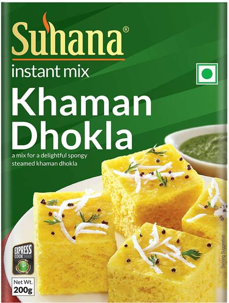 SUHANA Instant Khaman Dhokla Mix Ready to Cook /200g Box 1 kg