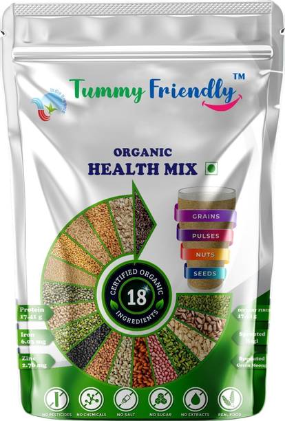 TummyFriendly Foods Certified Organic Health Mix for Kids. Health Mix for Adults. No Pesticides