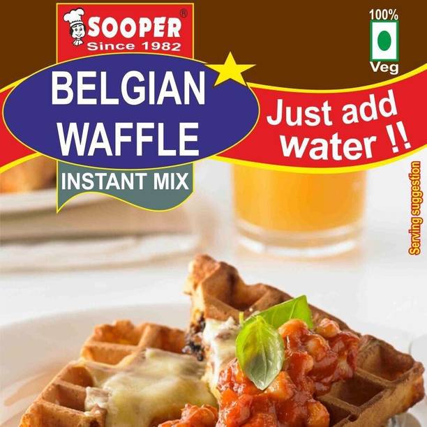SOOPER Belgian WAFFLE PREMIX SIMPLY SAVOURY 1 KG || 1 kg