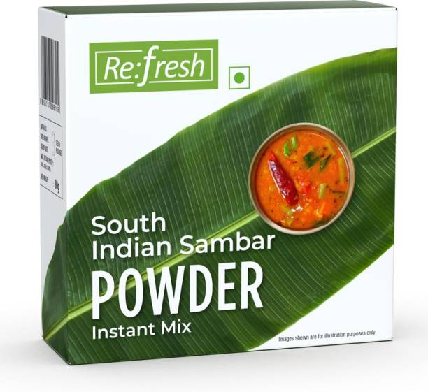 Refresh South Indian Sambar Powder Instant Mix |Natural & Traditional Southern Recipe 160 g