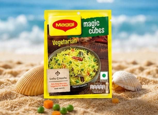 Maggi Pack Of 1 Magic Cubes Vegetarian Taste Enhancer for Delicious 40 g