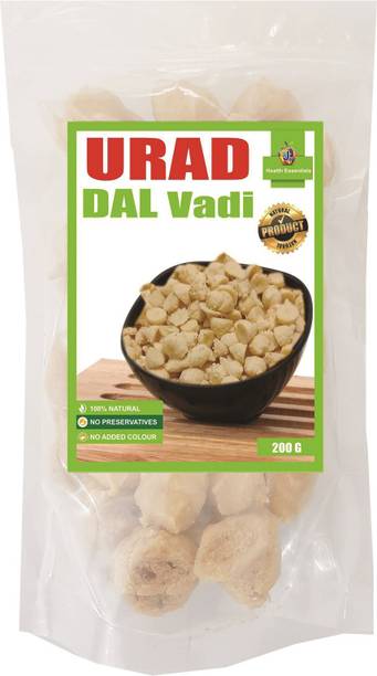 Jioo Organics Hand Made Urad Dal Wadi/Vadi/Badi 200 g