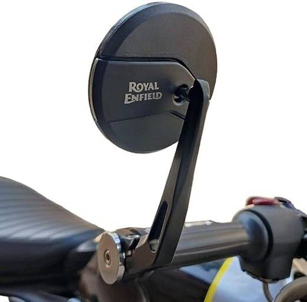 Pepstter Manual Rear View Side Mirror Handle Bar End For Royal Enfield Right Left Mirrors Rearview Radar Mirror
