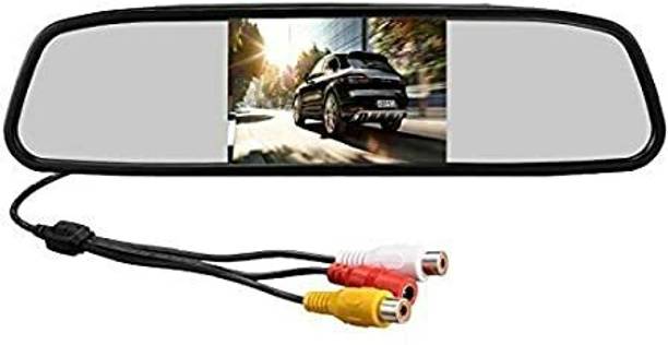 Ride2joy 4.3/5 Inch Rear View TFT LCD Monitor Mirror Screen Display Rearview Radar Mirror