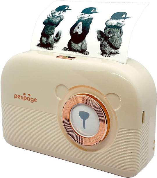 PeriPeri PeriPage A3X 3inch Mini Portable Inkless Printer, Support 2,3inch Thermal Papers Thermal Receipt Printer