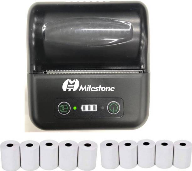 Milestone MPT III CX80B 80mm 3 inch Thermal Printer for Small Business Thermal Pocket Printer With 10 pcs 3 inch Thermal Roll