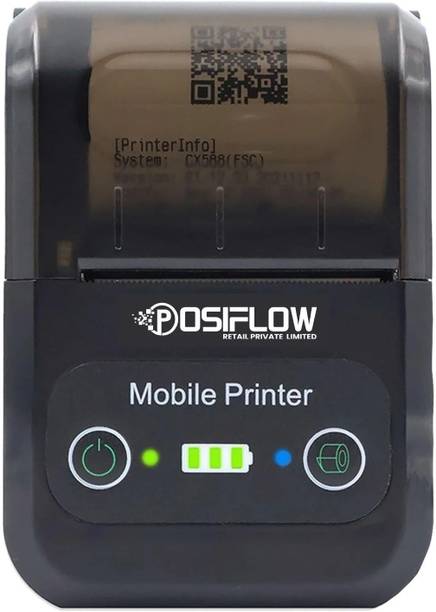 Posiflow 58mm Mini Portable Inkless Thermal Printer with All accesories Thermal Receipt Printer