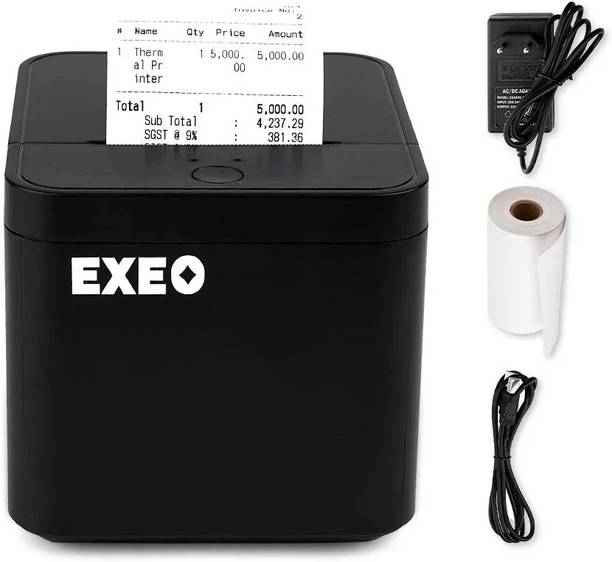 EXEO EX-5890A | 58mm (2 Inch) | USB + Bluetooth | High-Speed | Win, Linux, Mac, Etc Thermal Receipt Printer