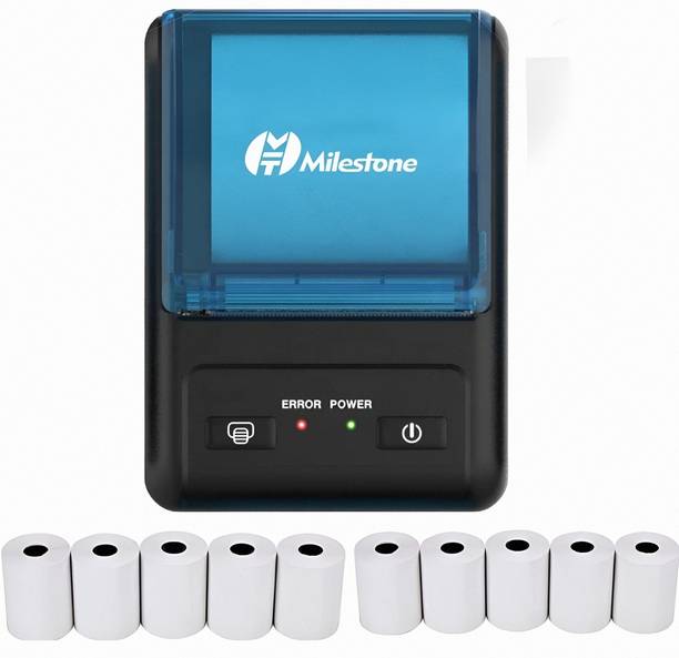 Milestone MHT P11 58mm (2 inch) USB + Bluetooth Thermal Printer Receipt Bill Printer Thermal Receipt Printer