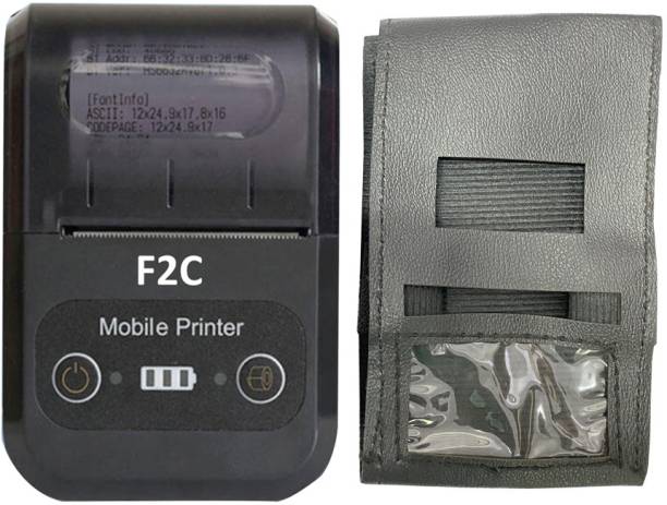 F2C 58 mm Bluetooth Thermal USB Receipt Printer with Cover case Thermal Receipt Printer