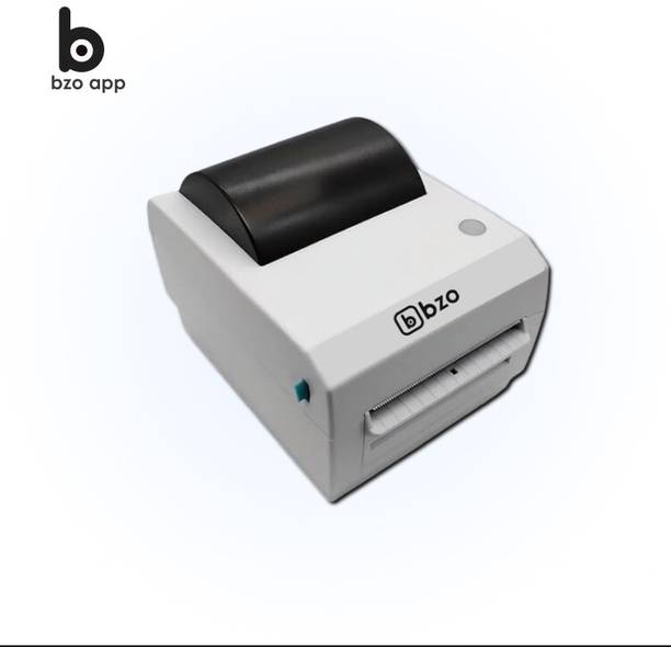 Bzo App BZO 4IUB 4Inch Thermal Shipping Barcode Label+Receipt Printer with USB+Bluetooth Thermal Receipt Printer