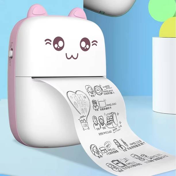 Voltegic Wireless Inkless Pocket Printer for Photo Picture Home Office Receipt Label Thermal Printer