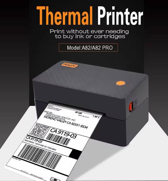 Aiyin A82PRO Bluetooth Direct USB Thermal 4x6 203dpi 150Mm/S Shipping Label Printer Thermal Receipt Printer