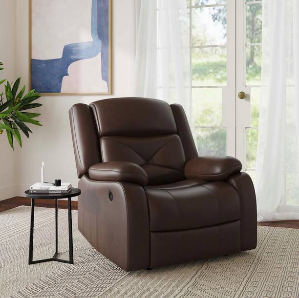 RM HOME Fabric Manual Swivel & Rocker Recliner