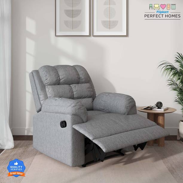 Flipkart Perfect Homes Fabric Manual Recliner