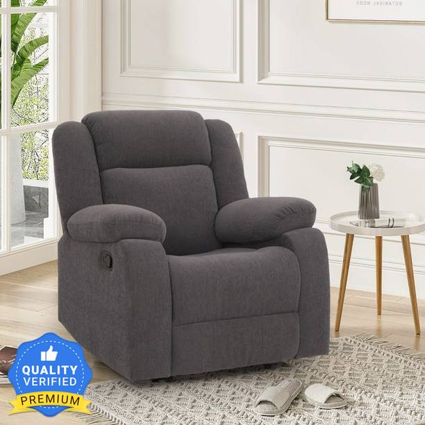duroflex Single Seater Avalon Fabric Manual Recliner