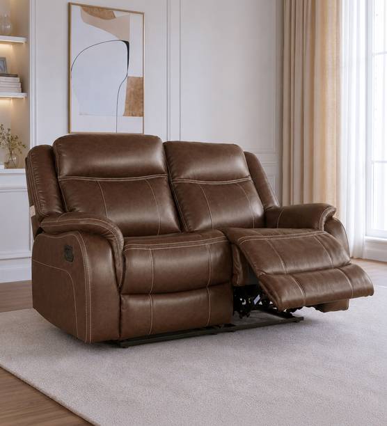 Hometown Leatherette Manual Recliner