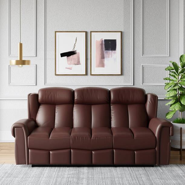 Godrej Interio Clermont Leather Manual Rocker Recliner