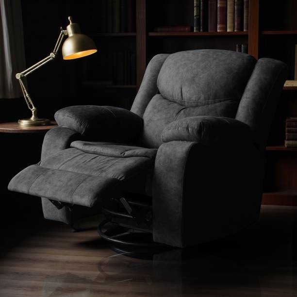 Ramanza Fabric Manual Swivel & Rocker Recliner
