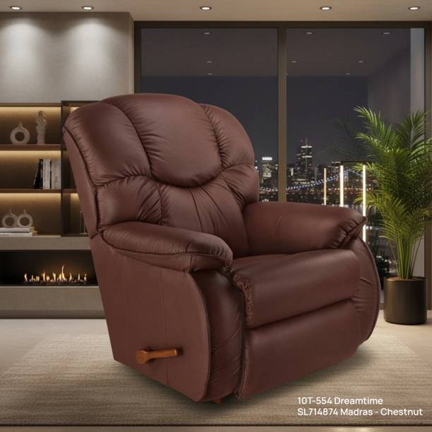 La-Z-Boy Leather Manual Rocker Recliner